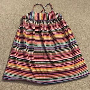 Baby Gap girls size 3T multi stripe dress